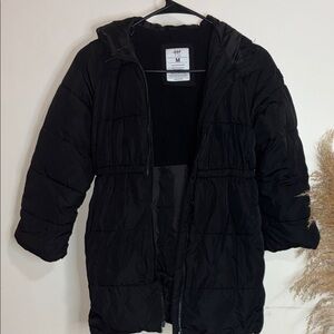 GAP Kids Black Puffer Jacket